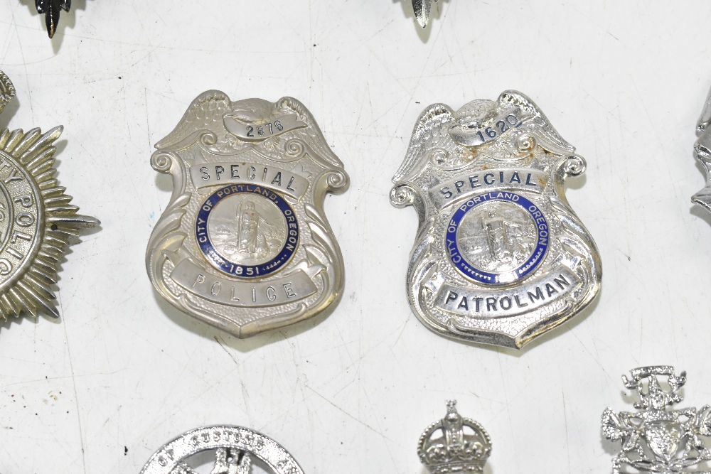 POLICE INTEREST; a large group of Police badges including a set mounted on board for the Baden - Image 10 of 14