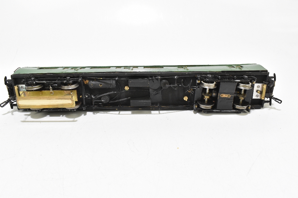 Three kit or scratch built wooden bodied Southern Railway coaches with electric multiple units - Image 10 of 10