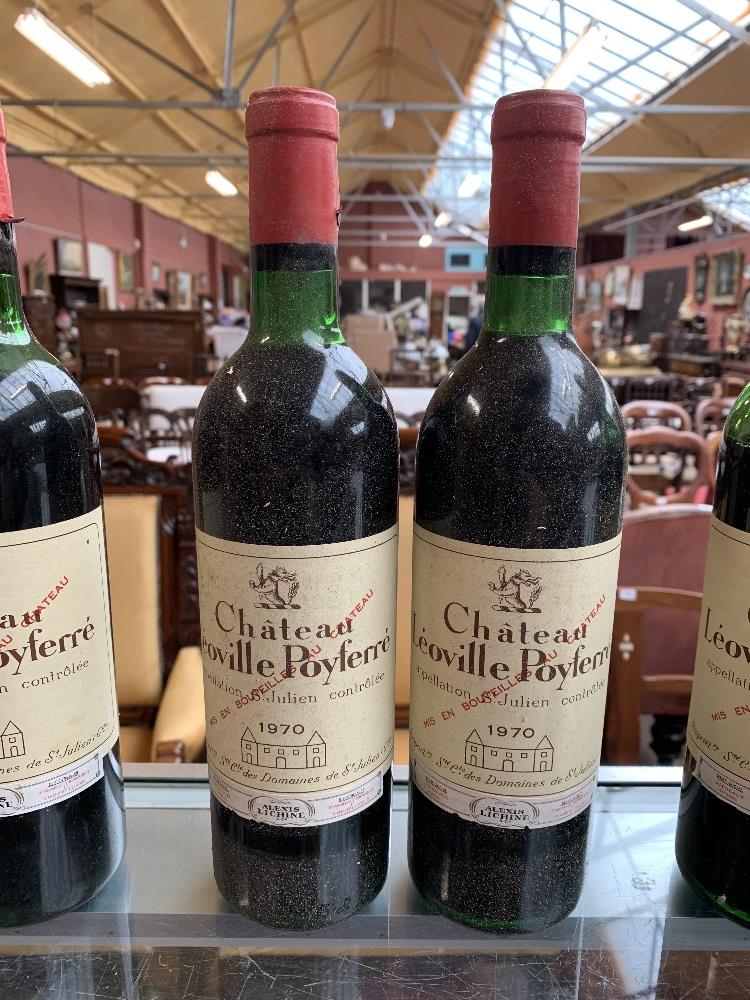 FRANCE; two cases of twelve 1970 Château Léoville Poyferré St. Julien bottles of red wine, 75cl, - Image 14 of 16