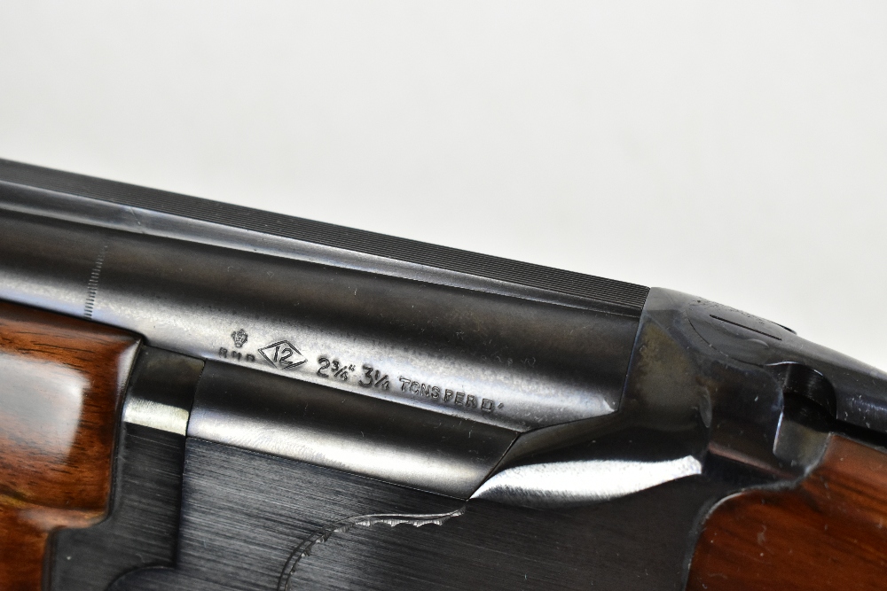 WINCHESTER; a model 99 12 bore over/under boxlock single trigger ejector shotgun, the 28” barrel - Image 7 of 10