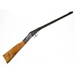 An early 20th century Hot Shot break barrel air rifle, overall length 79cm. Provenance: The