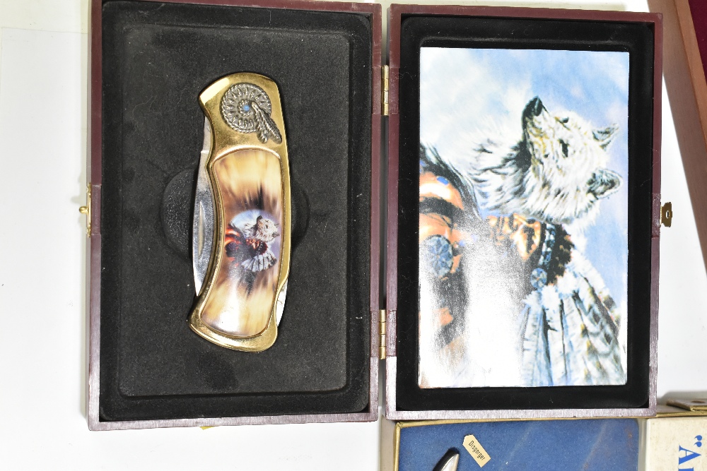 A group of boxed/cased collector's knives with two limited edition examples, including a limited - Image 2 of 8