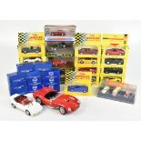 A group of predominantly boxed model cars including Dinky, Matchbox, Corgi Cameo Collection, Shell