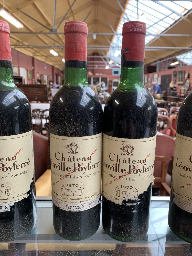 FRANCE; two cases of twelve 1970 Château Léoville Poyferré St. Julien bottles of red wine, 75cl, - Image 9 of 16