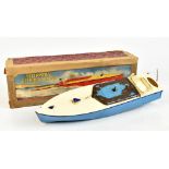 HORNBY; a boxed 'Racer II Speed Boat', with instruction sheet and key.Additional InformationWould