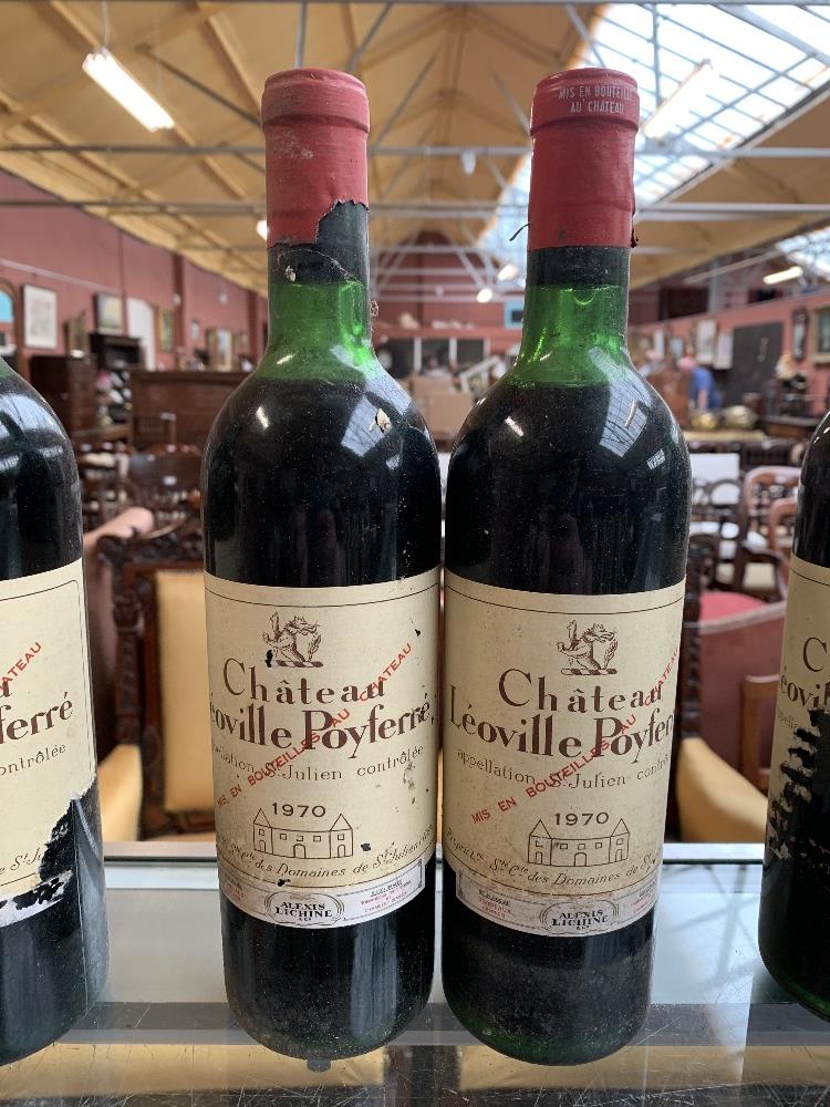 FRANCE; two cases of twelve 1970 Château Léoville Poyferré St. Julien bottles of red wine, 75cl, - Image 6 of 16