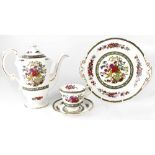 A Paragon China 'Tree of Kashmir' dinner service to include four lidded tureens, tea pot,