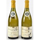 Two bottles of Maison Louis Latour 2004 Meursault-Blagny Premier Cru white wine (2).