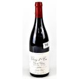 A bottle of Volnay Premier Cru Clos de Chênes 2004 Nicolas Potel.