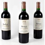 Twelve bottles of 2009 Ronan by Clinet Grand Vin de Bordeaux red wine (12).