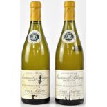 Two bottles of Maison Louis Latour 2004 Meursault-Blagny Premier Cru white wine (2).