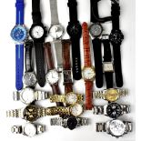 A quantity of wristwatches to include Seiko and Lorus.