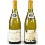 Two bottles of Maison Louis Latour 2004 Meursault-Blagny Premier Cru white wine (2).