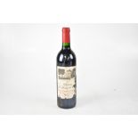 Six bottles of red wine, two bottles of 1995 Pagot de Carraovejas, a 1992 Los Vascos Grand Reserve,