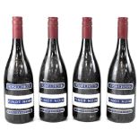 Four bottles of Rose Creek Pinot Noir 2007, Martin Borough Wine of New Zealand (4).