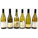 Six bottles of white wine, two bottles of Cascaille Domaine Clavel 2003,