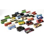 A collection of over 100 vintage model cars and vans by Lledo, Days Gone By and other makers,