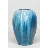 REGINALD FAIRFAX WELLS (1877-1951) for Coldrum Pottery; a large stoneware vase covered in streaky