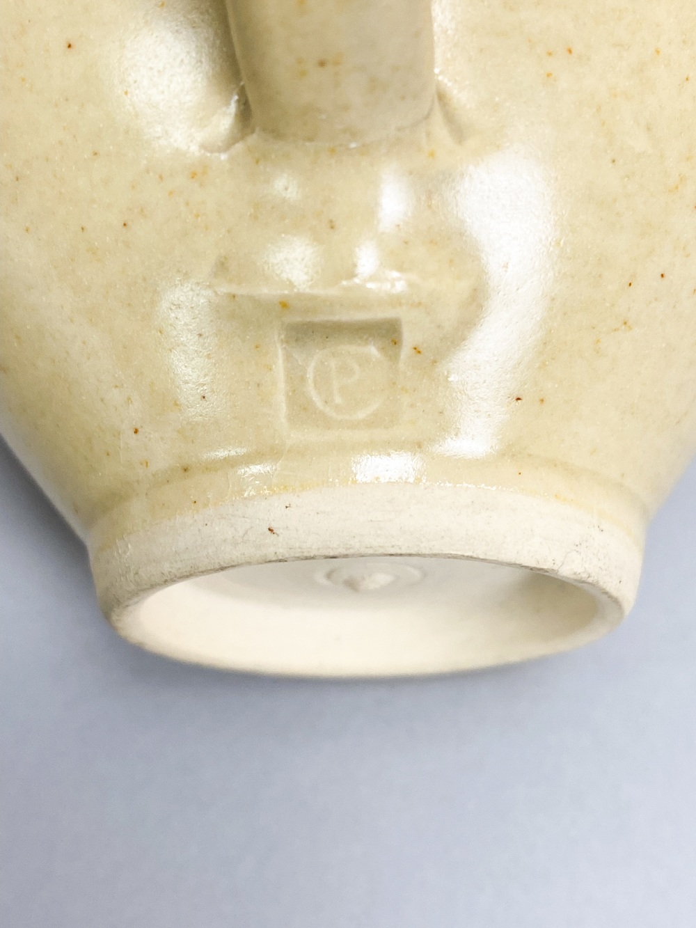 HARRY DAVIS (1910-1986) & MAY DAVIS (1914-1998) for Crowan Pottery; a pair of stoneware cups and - Image 4 of 6