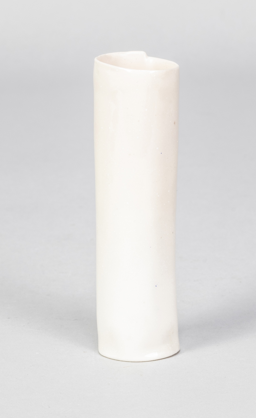 MO JUPP (1938-2018); a small cylindrical porcelain vase, incised MOJA (for Archway Ceramics) mark, - Image 2 of 5