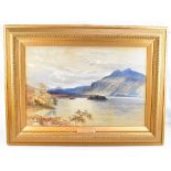 JOHN MACWHIRTER (Scottish, 1839-1911); watercolour, 'Loch Katrine', signed lower right, 49.5 x 74cm,