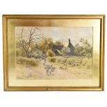 MAX LUDBY; watercolour, 'Great Marlow from Quarry Woods', signed and dated lower left and titled