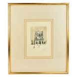 HAROLD RILEY (born 1934); a pencil signed limited edition print, 'Notre Dame', 2/5, signed and dated