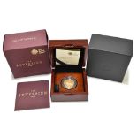 An Elizabeth II Proof full sovereign, 2017, presented in The Royal Mint 'The Sovereign' inner and