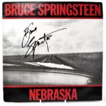 BRUCE SPRINGSTEEN; an album 'Nebraska', signed to front cover in black felt pen 'Bruce Springsteen',