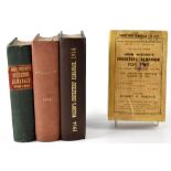 WISDEN (J), WISDENS CRICKETER'S ALMANACK; for 1900 in green hard cover cloth with red tab to spine,