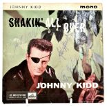 JOHNNY KID & THE PIRATES; a 45rpm single 'Shakin' All Over', with various signatures to the sleeve.