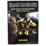IRON MAIDEN; an 'A Matter of Life and Death World Tour 06 Europe' Programme,