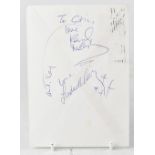 PAUL & LINDA MCCARTNEY; an envelope bearing the signatures of both McCartneys inscribed 'To Gail,
