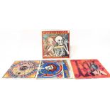 THE GRATEFUL DEAD; four albums to include 'Skeletons From the Closet', 'Live Dead',