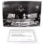 EDDIE KRAMER; a signed photograph,