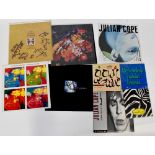 THE TEARDROP EXPLODES; eight records to include 'Ha-Ha I'm Drowning', signed and 'Reward',