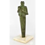 STEPHEN BROADBENT (British, 1961-); bronze sculpture 'Reconciliation',