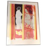 UNATTRIBUTED; a signed limited edition coloured lithograph inscribed '4/50 Etat II',
