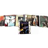 Approximately seventy LPs including Prince and The Revolution 'Purple Rain',