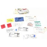 Withdrawn A quantity of theatre and film related tickets,