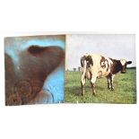 PINK FLOYD; two LPs, 'Atom Heart Mother' and 'Meddle' (2).