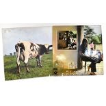 Two LPs by Pink Floyd, 'Atom Heart Mother' and 'Ummagumma',