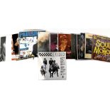 Approximately seventy LPs including The Specials, eight Frank Sinatra, Simon & Garfunkel,