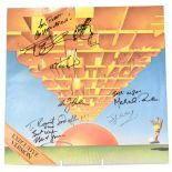 MONTY PYTON; 'Executive Version Soundtrack' bearing the signatures of the stars to the front,