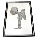BILLY CONNOLLY (Scottish, 1942-); giclée print, 'Blue Angel' limited edition no.
