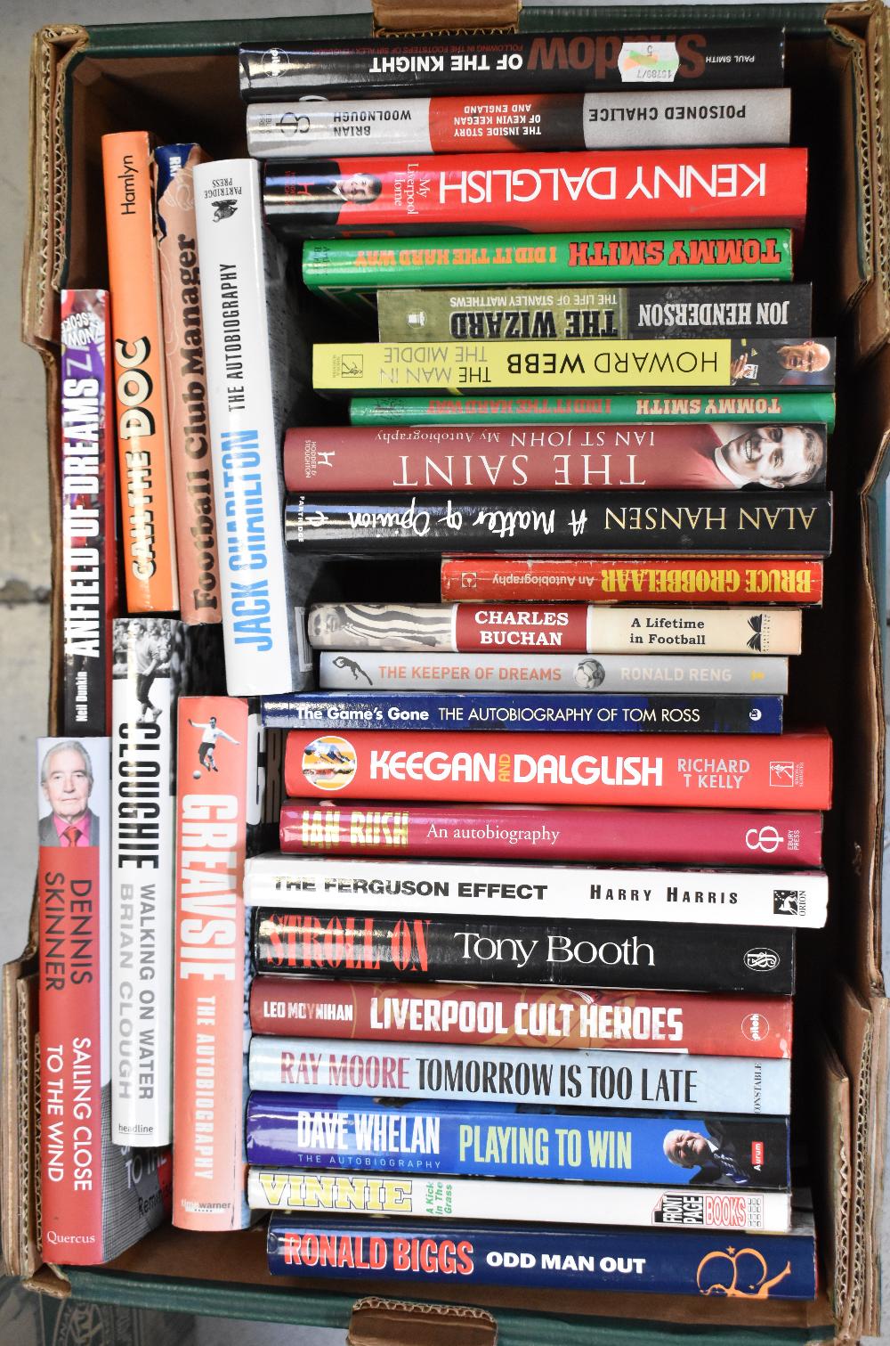 A large quantity of predominantly hardback books, mostly relating to Liverpool Football Club, - Image 9 of 10