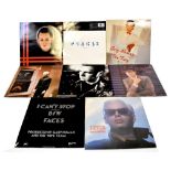 GARY NUMAN; eight records, six LPs to include 'Replicas', 'Metal Rhythm', 'Dance', 'Strange Charm',