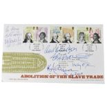 NELSON MANDELA; a signed first day cover dated 21.11.