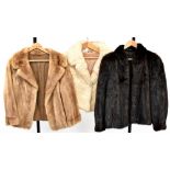 Two vintage c1960s fur jackets,