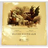 A David Oistrakh LP, 'Tartini/Mozart Sonatas for Violin and Piano' catalogue no. Columbia 33CX1415.